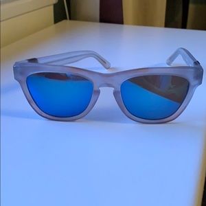 Westward Leaning Voyager clear grey sunglasses